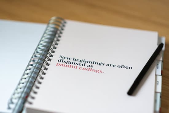 affirmation journal and pen