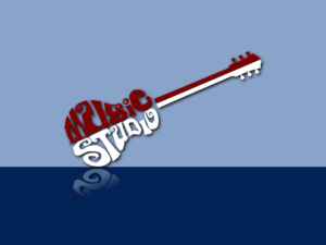 Music Studio Guitar Icon