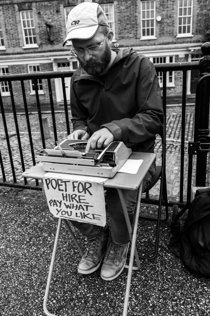 A modern young poet.