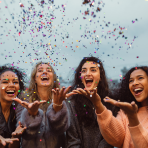 Celebrate with friends