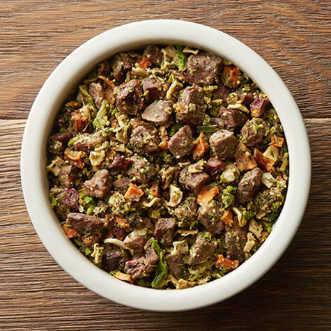 dehydrated raw dog food