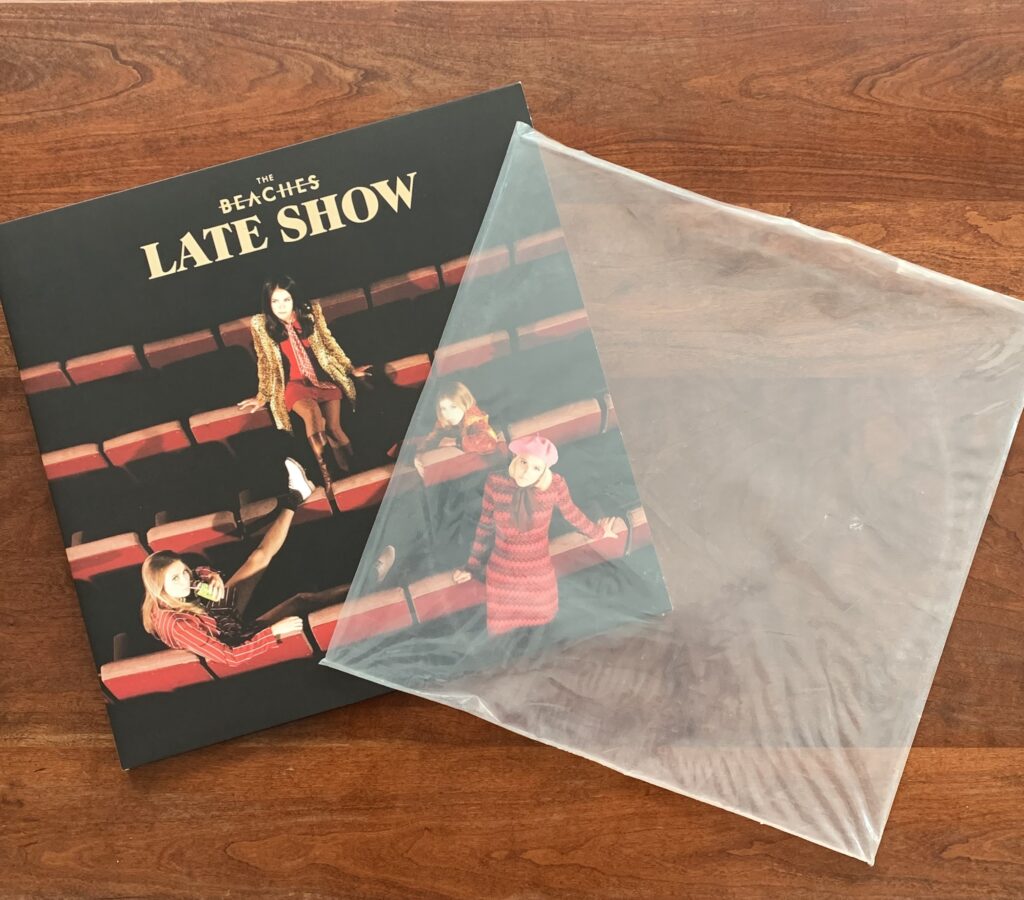 Plastic Record Sleeve