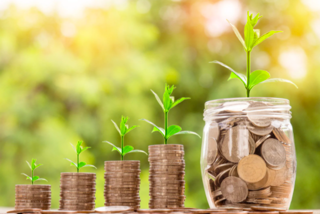 Growing money similar to plants
