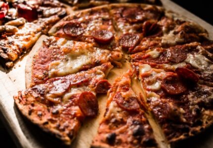 Pizza stock image