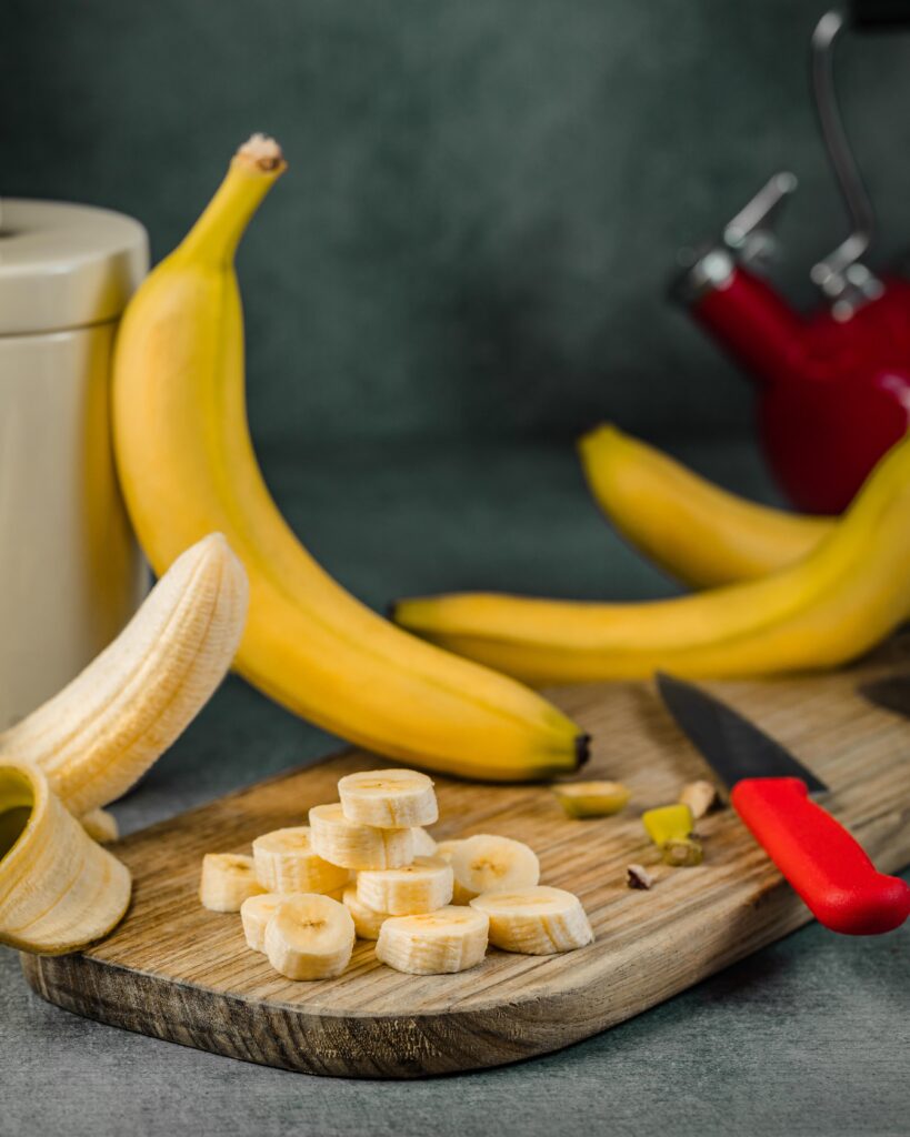 slices of banana