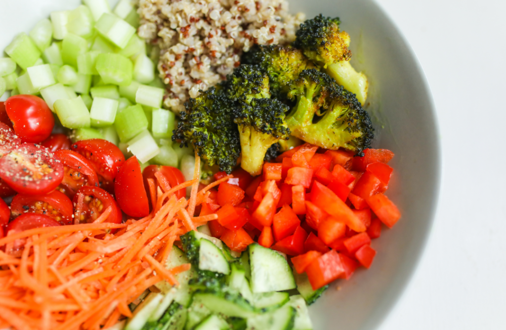 Vegetables, Grains, and Fitness
