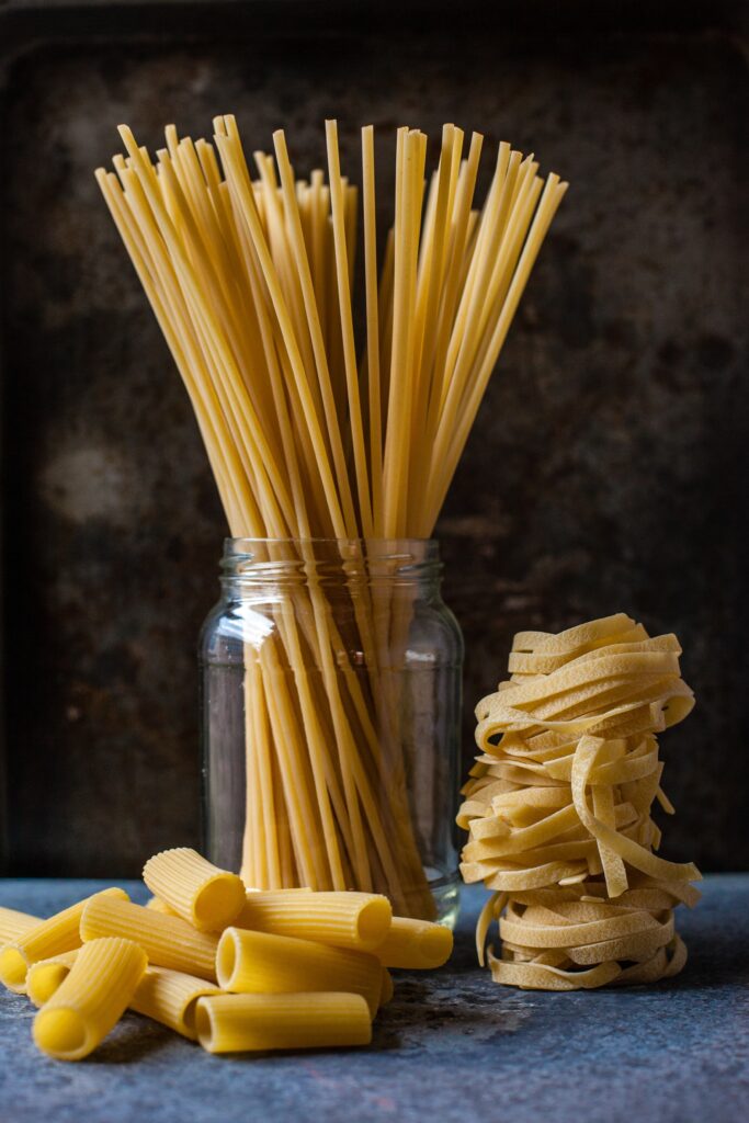 raw pasta