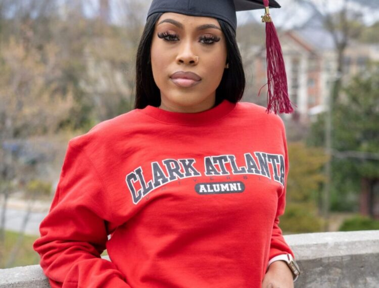 2022 Clark Atlanta University graduate