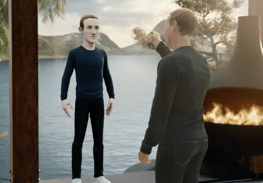 mark zuckerberg facebook metaverse digital avatar