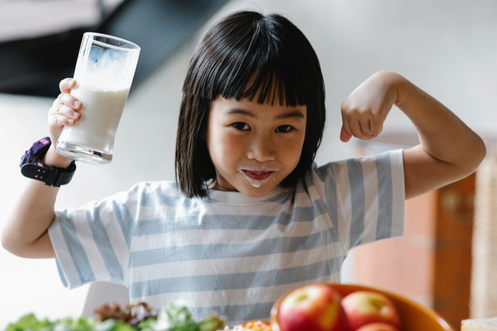Consuming dairy products provides health benefits, especially in building and maintaining strong bones.