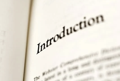 The word introduction on a book to indicate the start of a topic for the How to Develop Leadership Skills in Employees post