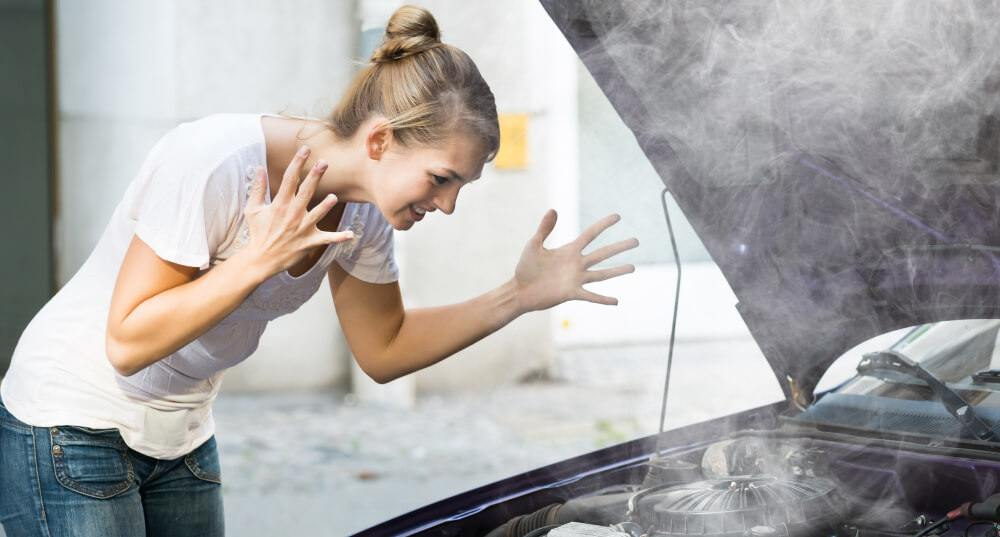 This image portrays the stress that poor maintenance can have on you and your car.