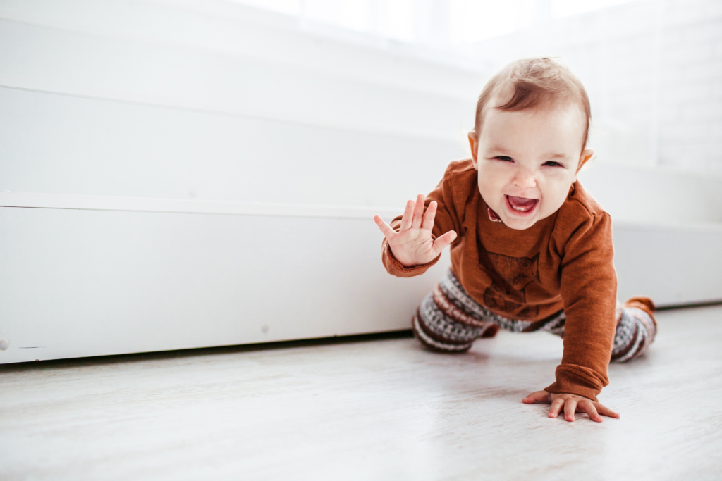 Baby Crawling