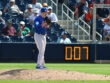 The pitch clock is installed into every park in multiple places: behind home plate and in center field are the most important. Creator: Rich Schultz | Credit: TNS | Copyright: 2019 Getty Images