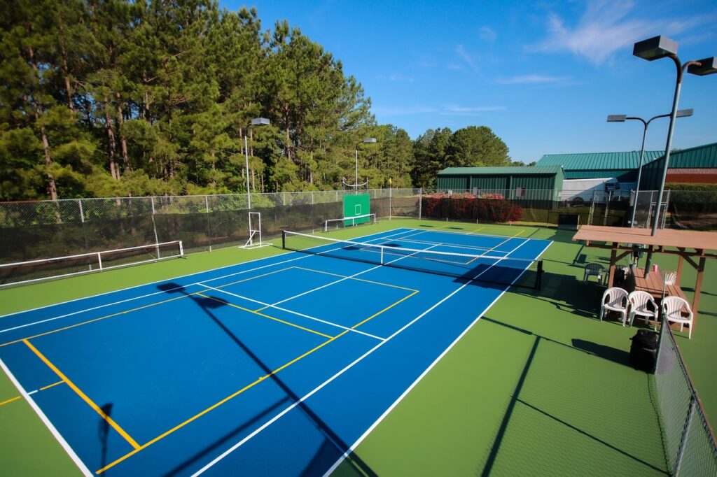 Outdoor Pickleball Court