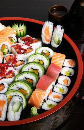 sushi platter