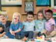 preschool children together