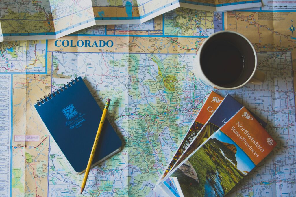 Travel Planning with Maps/Guides