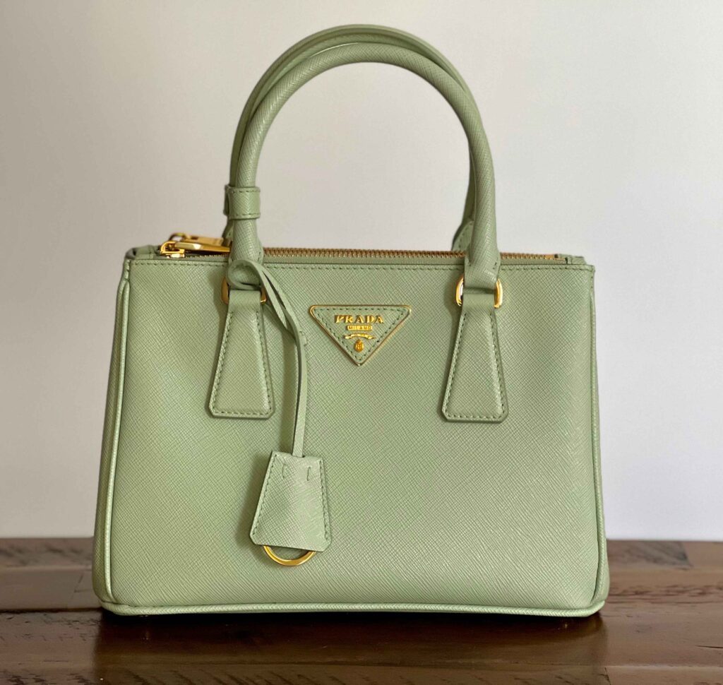 prada designer handbag