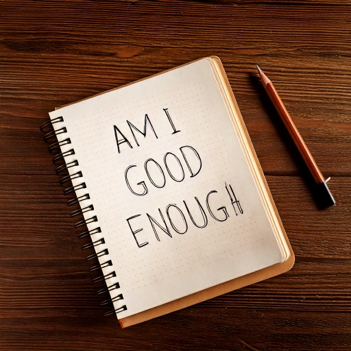 "Am I good enough?" journal writing