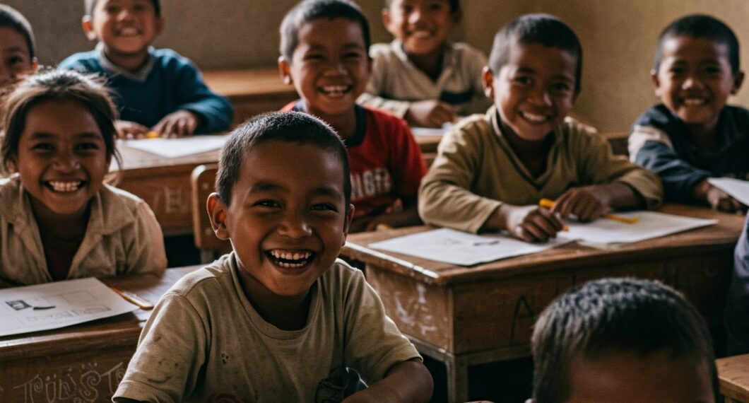 Kids in underprivilaged schools