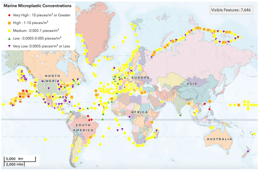 Microplastic Pollution: Threats and Impacts on Global Marine Ecosystems