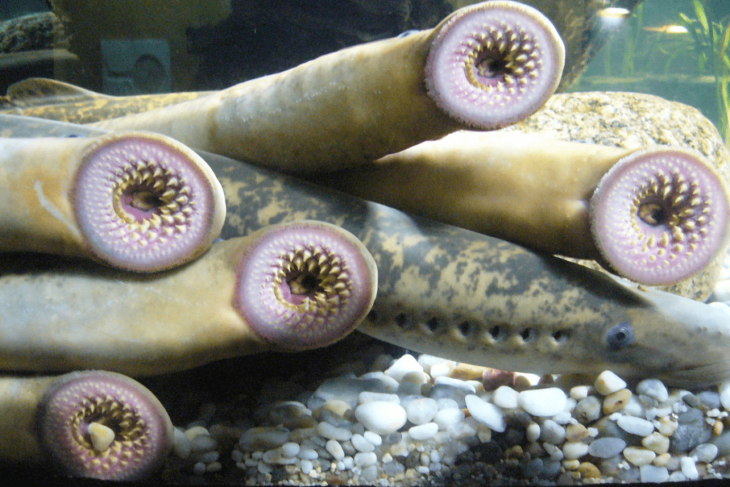 what fish are in the great lakes: sea lamprey