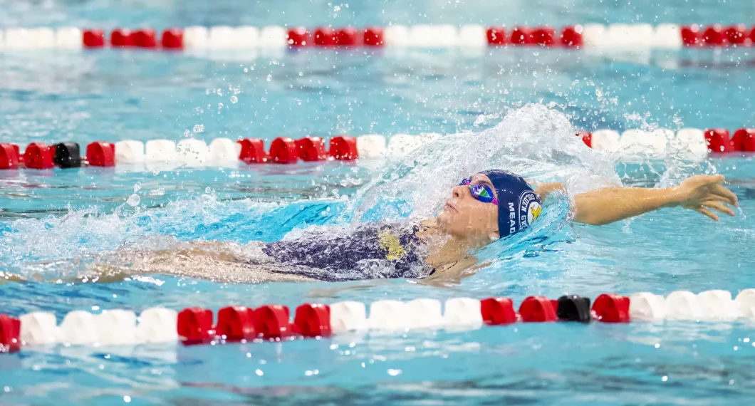 me swimming