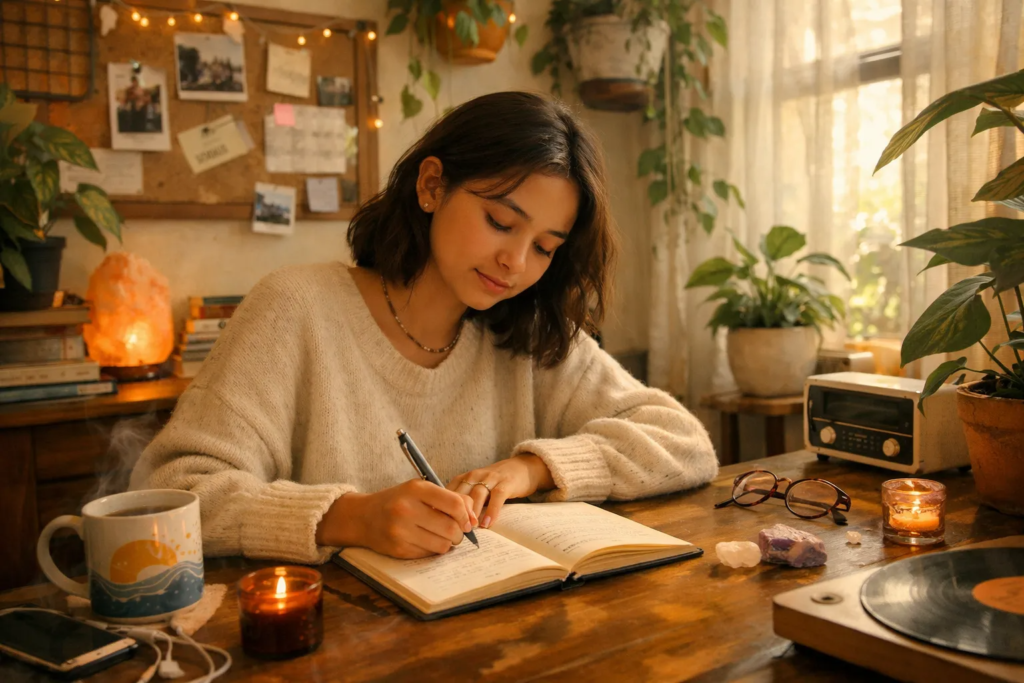 Student Studying