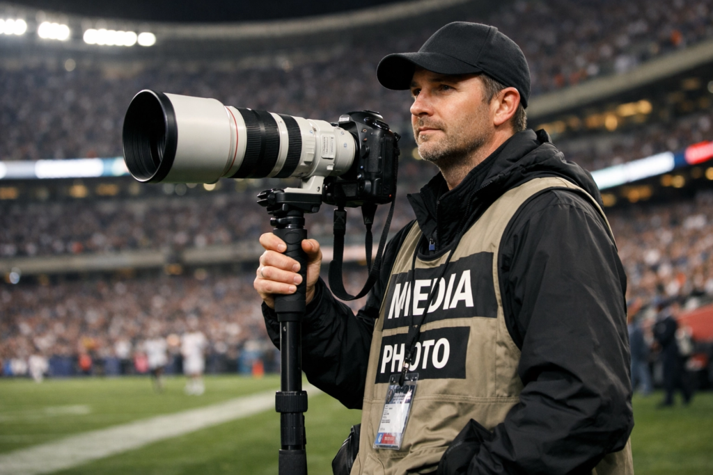 how to get into sports photography
